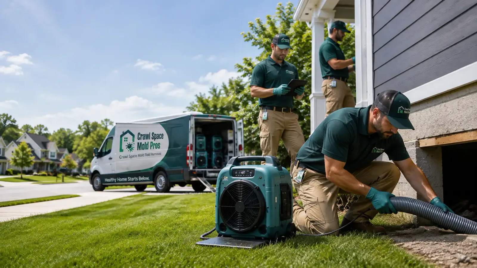 Crawl Space Mold Removal in Mechanicsburg, PA